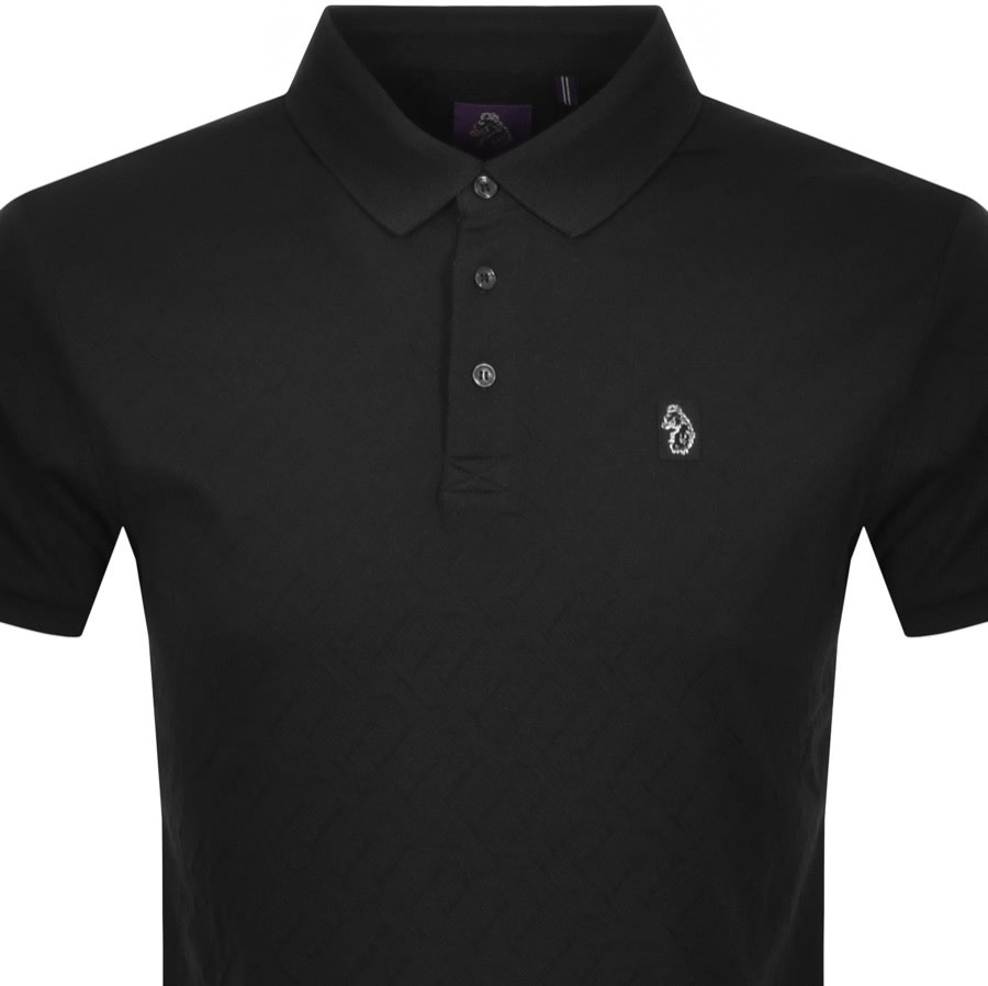 Alternative Image for ProductLuke 1977 Short Sleeve Elliot Polo T Shirt Black2